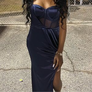 Navy Formal Dress